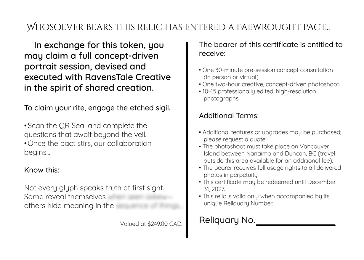 Invitation Through the Veil