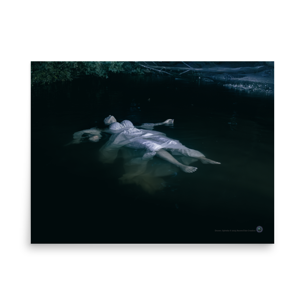 Drown, Ophelia Matte Paper Poster
