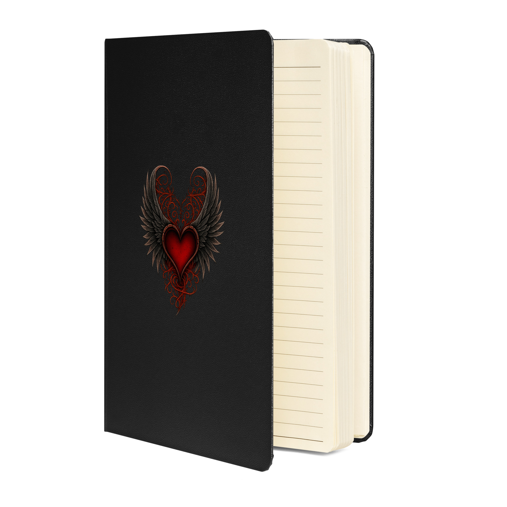 Heart of the Fallen Hardcover Notebook