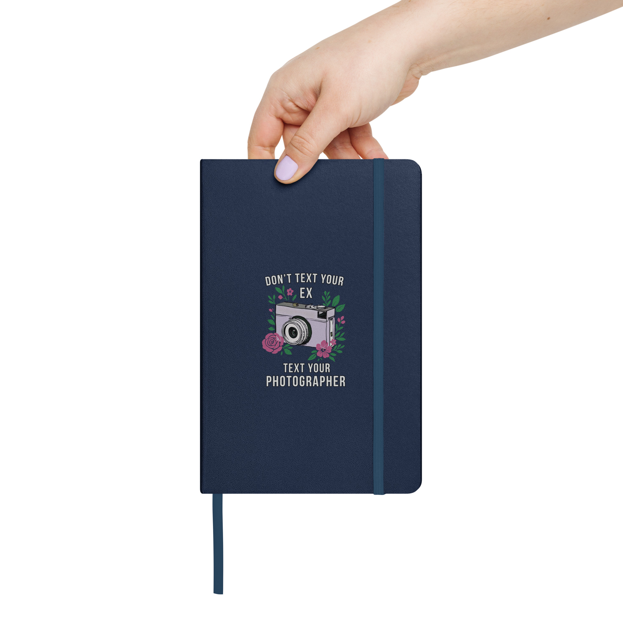 Hardcover bound notebook