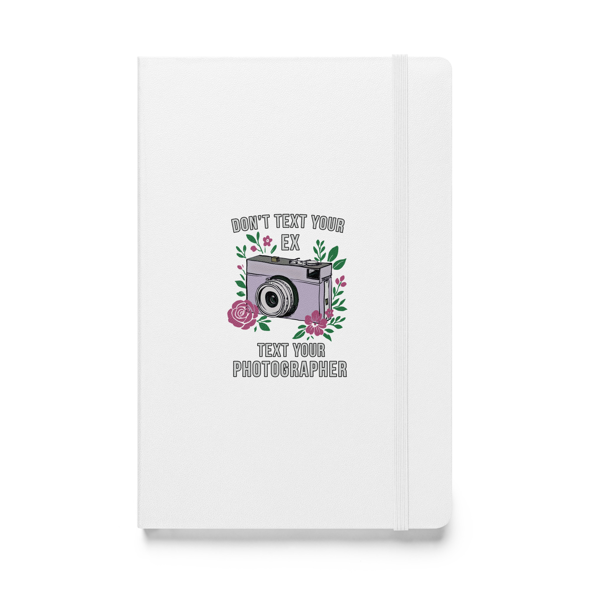 Hardcover bound notebook