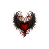 Heart of the Fallen Sticker
