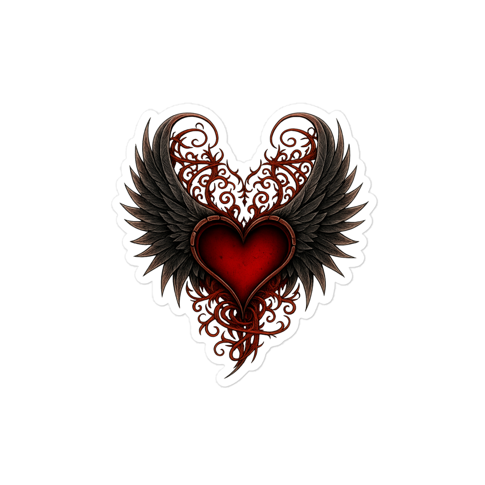 Heart of the Fallen Sticker