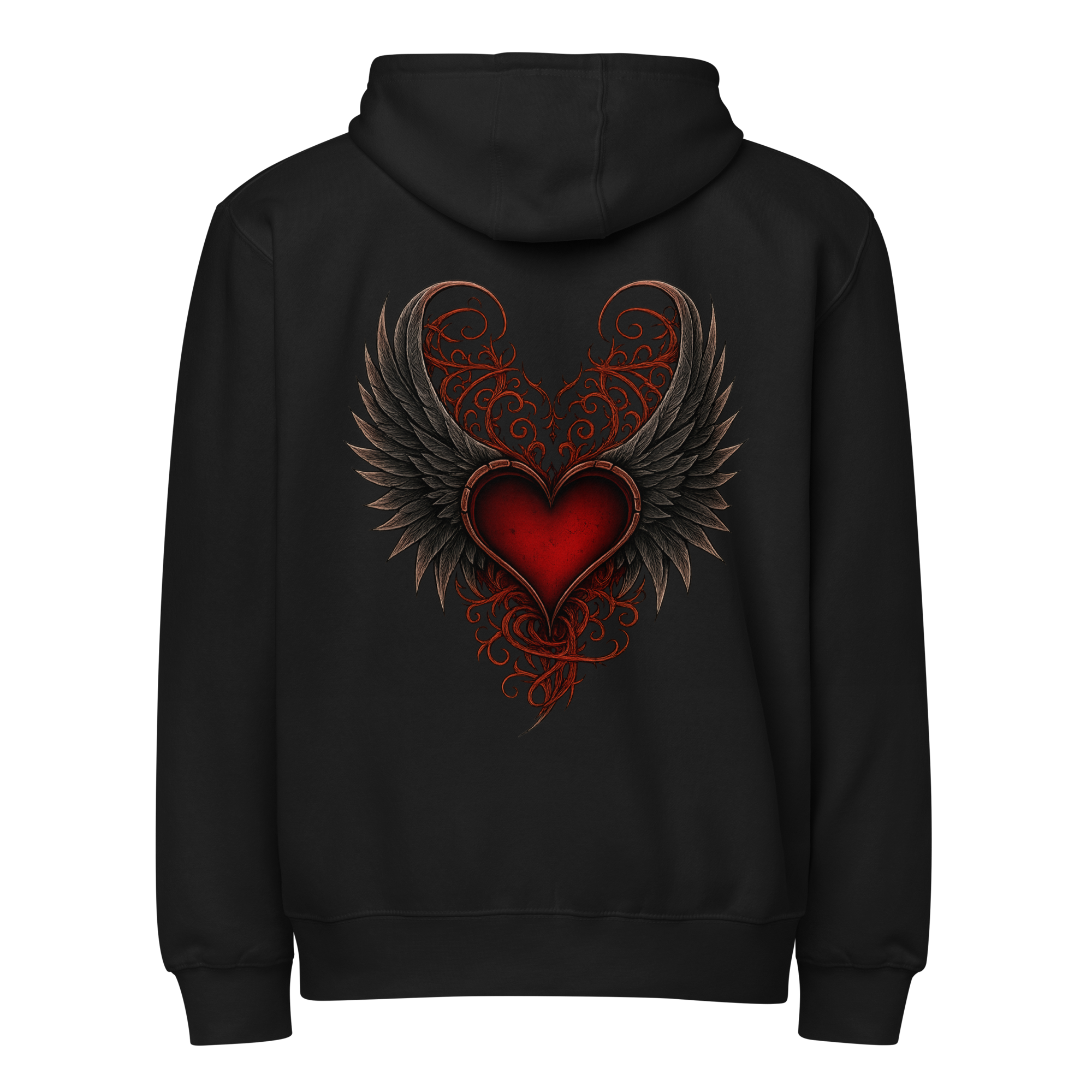 Heart of the Fallen Premium Full-Zip Hoodie