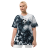 Raven & Aperture Oversized tie-dye t-shirt