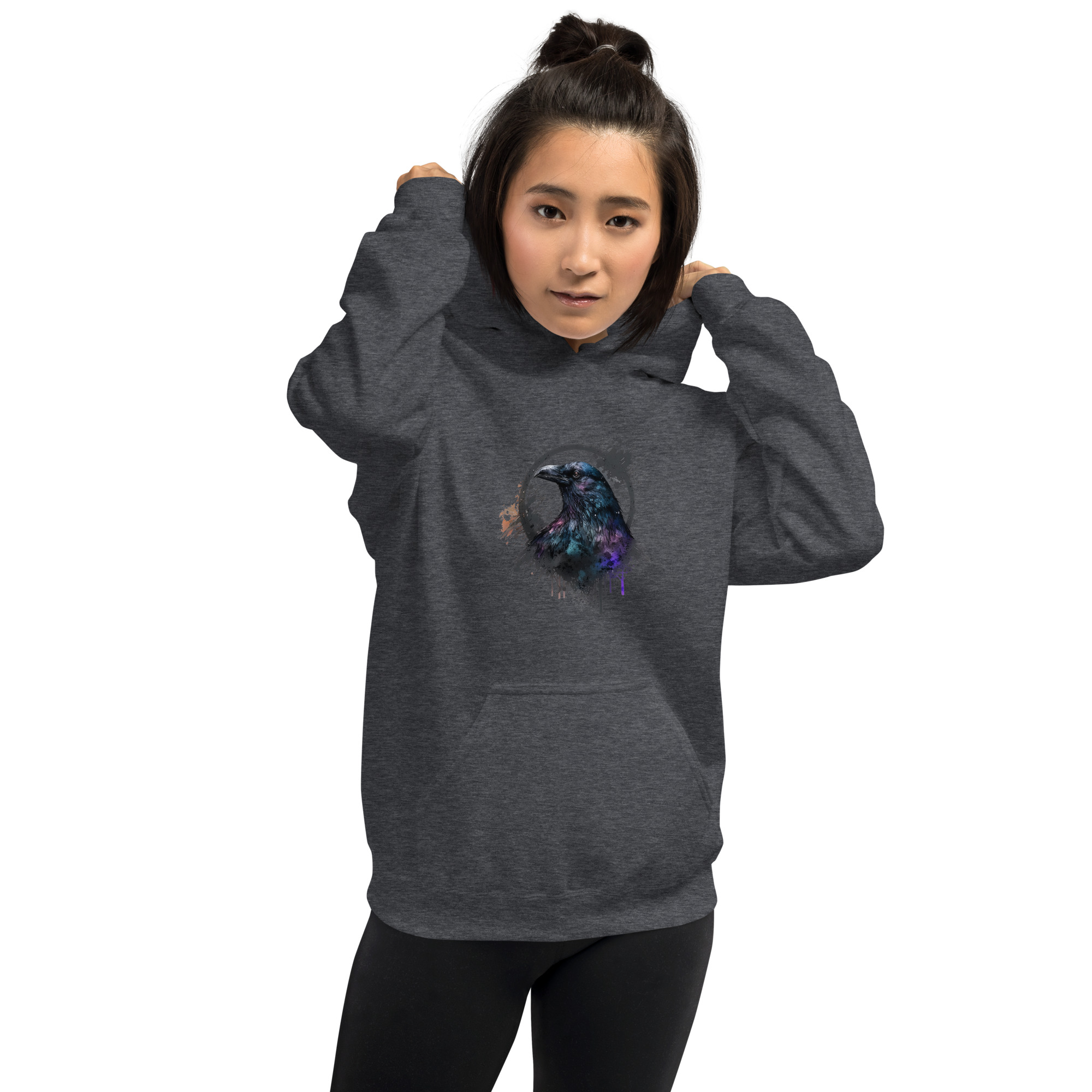 Raven's Head Unisex Hoodie