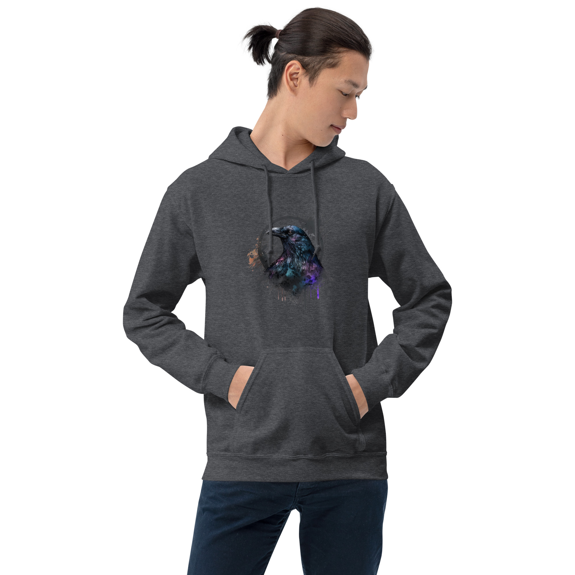 Raven's Head Unisex Hoodie