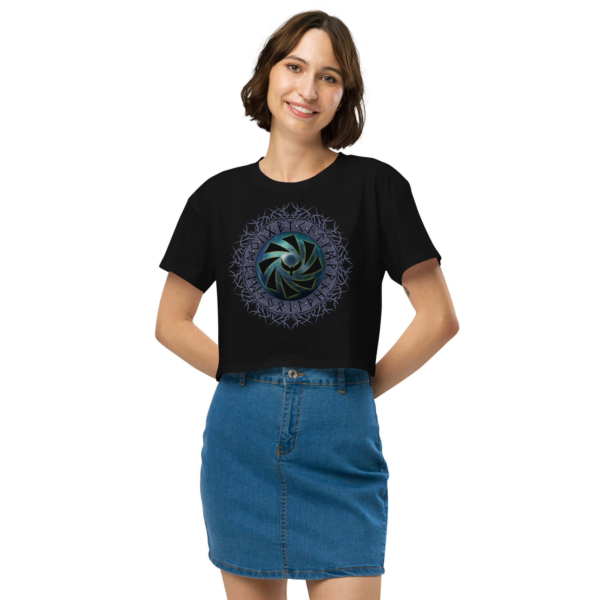 RavensTale Runic Portal Women’s crop top