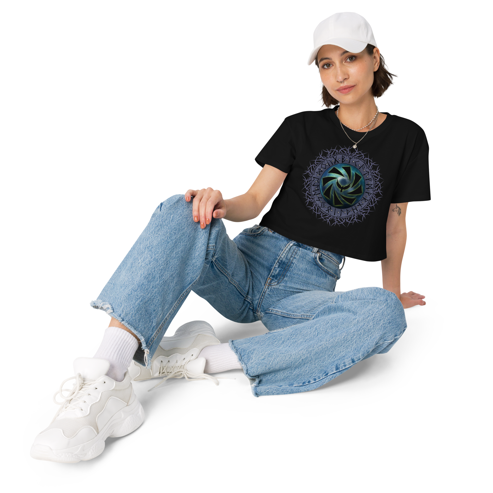 RavensTale Runic Portal Women’s crop top