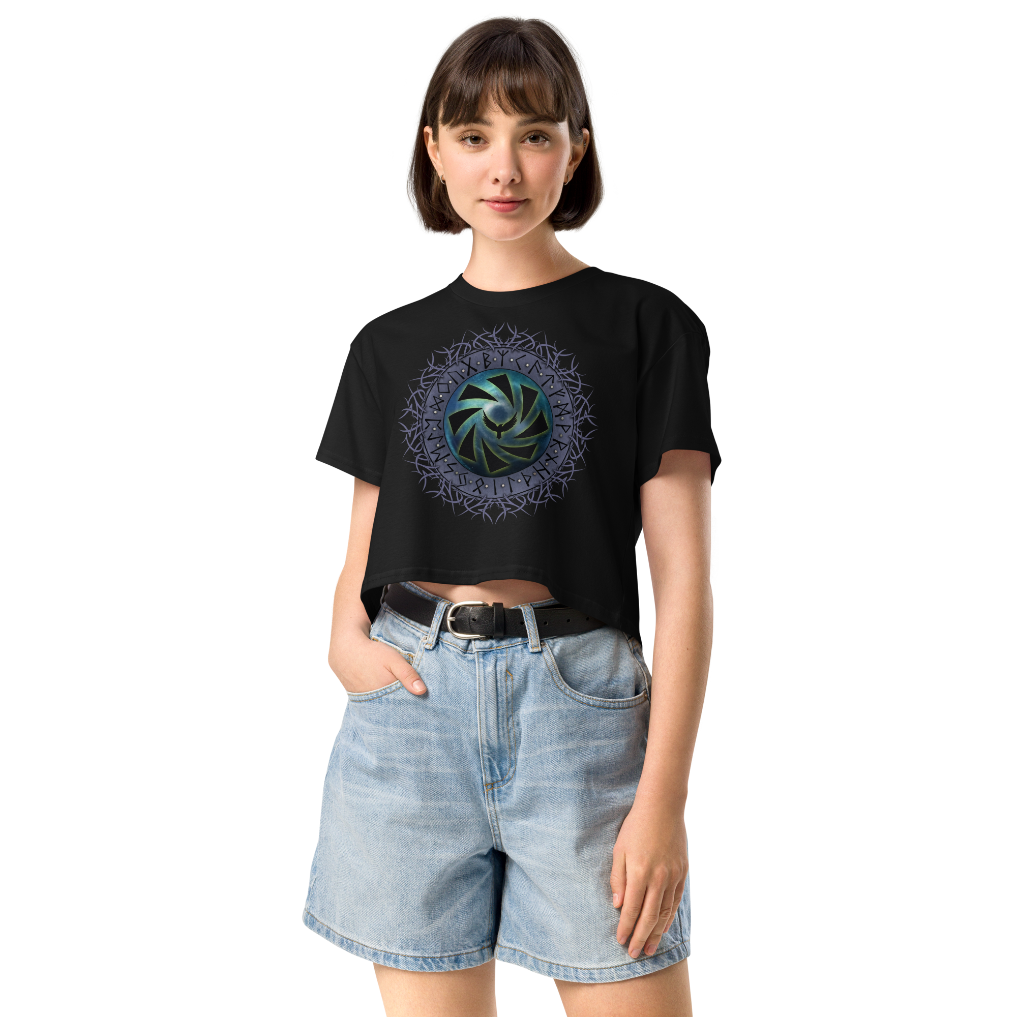 RavensTale Runic Portal Women’s crop top