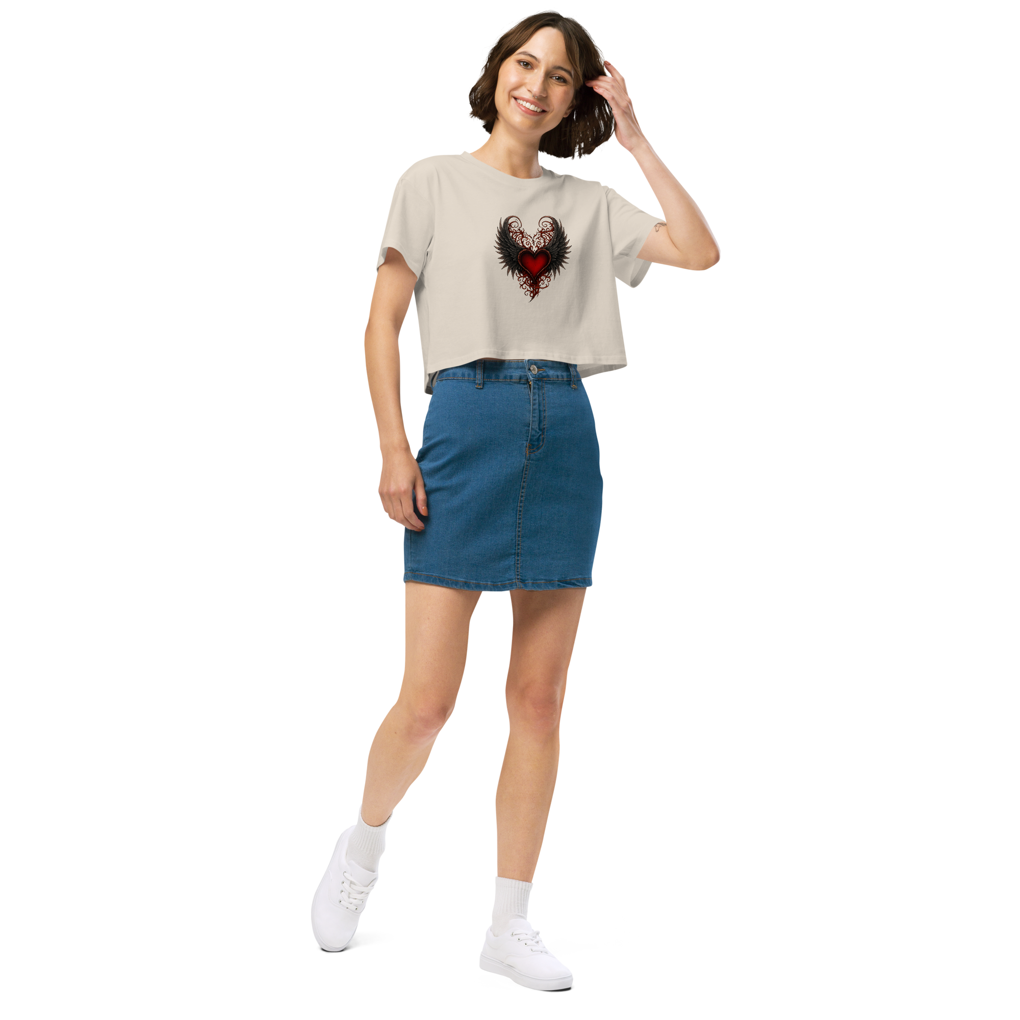 Heart of the Fallen Women’s Crop Top