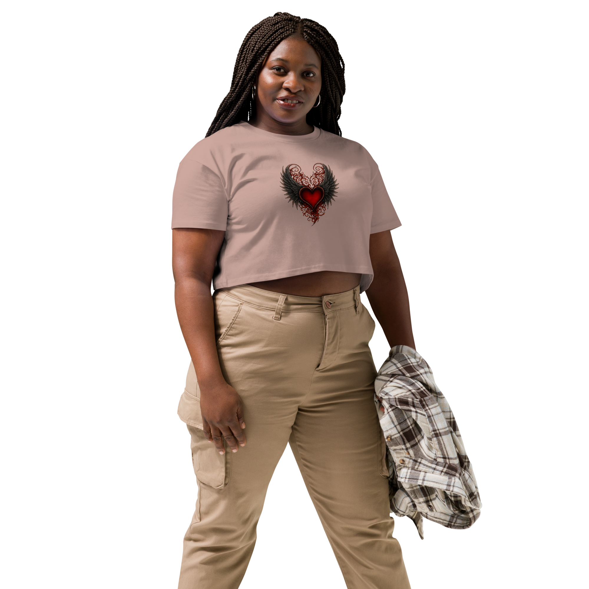 Heart of the Fallen Women’s Crop Top