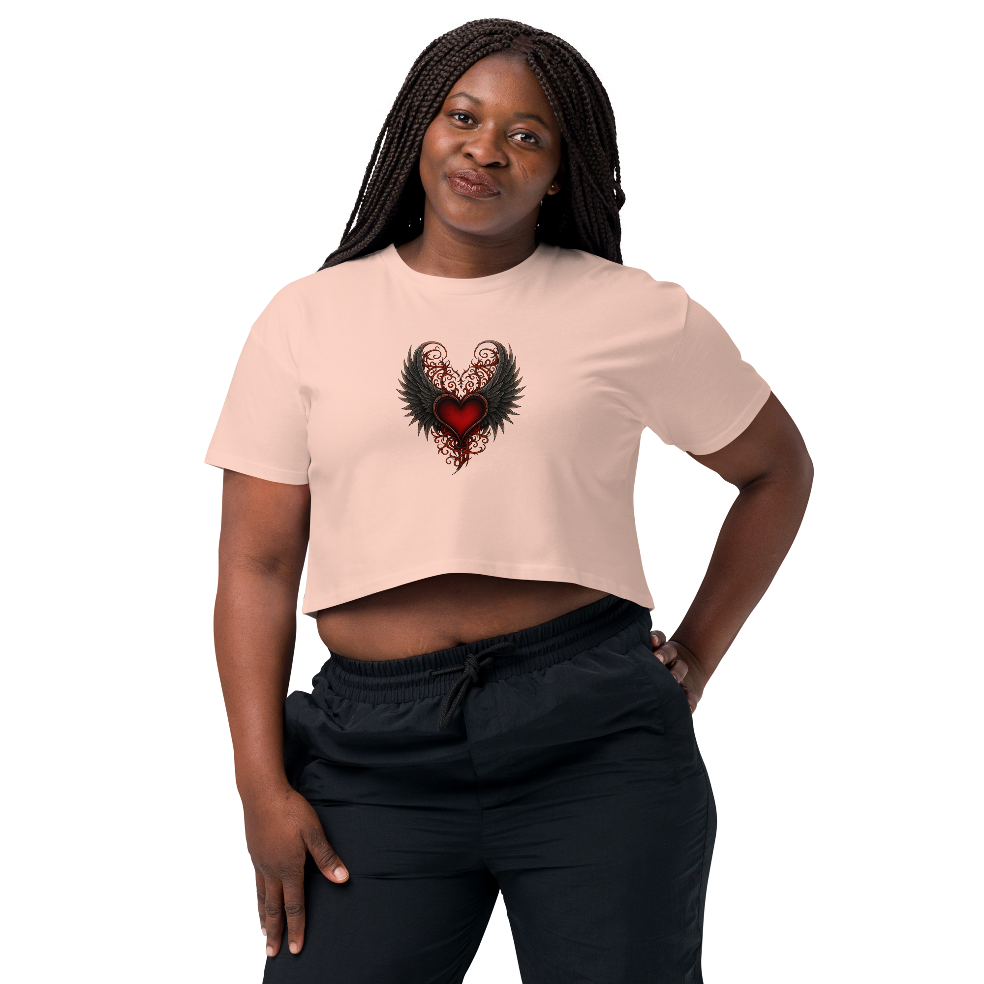 Heart of the Fallen Women’s Crop Top